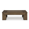 RUBBEN COFFEE TABLE SET 3 PCS - BROWN
