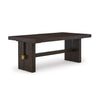 BURKHAUS DINING TABLE - BROWN