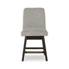 BURKHAUS HIGH TABLE SET 6 CHAIRS - BROWN