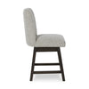 BURKHAUS HIGH TABLE SET 6 CHAIRS - BROWN