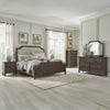 VERAMOND BEDROOM SET KING SIZE (193*203 CM) DARK BROWN