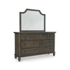VERAMOND BEDROOM SET KING SIZE (193*203 CM) DARK BROWN