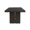 BURKHAUS DINING TABLE - BROWN
