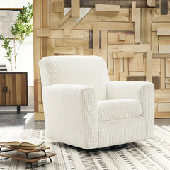 HERSTOW SWIVEL CHAIR CREAM