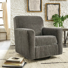 HERSTOW SWIVEL CHAIR GREY