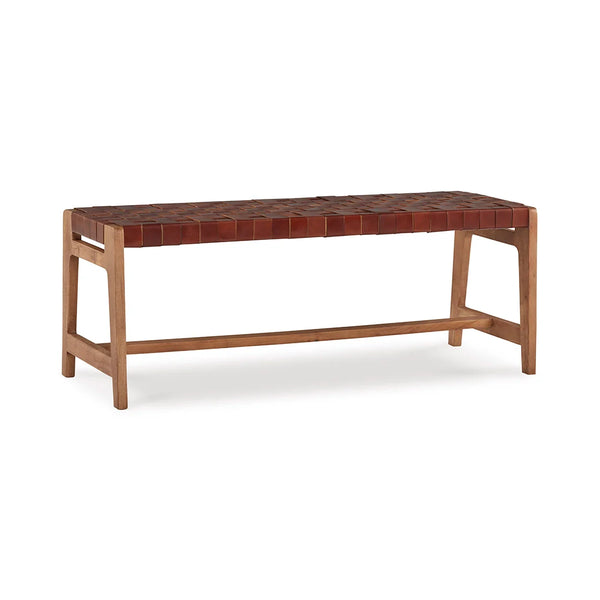 Rustic Ashley UAE Lemmund bench modern traditional home furniture design