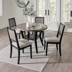 CORLODA DINING TABLE SET 4 CHAIRS
