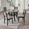 CORLODA DINING TABLE SET 4 CHAIRS