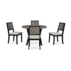 CORLODA DINING TABLE SET 4 CHAIRS