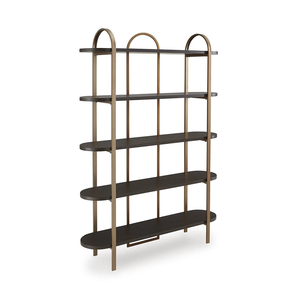 PEVERAL BOOK SHELF - BROWN