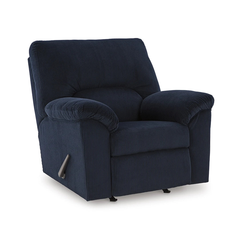 SIMPLEJOY ROCKER RECLINER - BLUE