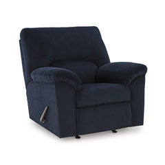 SIMPLEJOY ROCKER RECLINER - BLUE