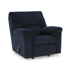 SIMPLEJOY ROCKER RECLINER - BLUE