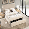 KRISTILAND BED KING SIZE (193*203 CM) BEIGE