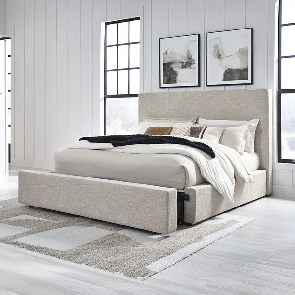 KRISTILAND BED QUEEN SIZE (150*200 CM) BEIGE