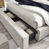 KRISTILAND BED QUEEN SIZE (150*200 CM) BEIGE