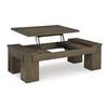 ROSSWAIN CENTER TABLE - BROWN