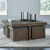 BOARDERNEST CENTER TABLE - BROWN