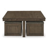 BOARDERNEST CENTER TABLE - BROWN
