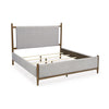 LYNCOTT BED KING SIZE (193*203 CM) GREY