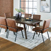 ZUMBADO DINING TABLE SET 6 CHAIR