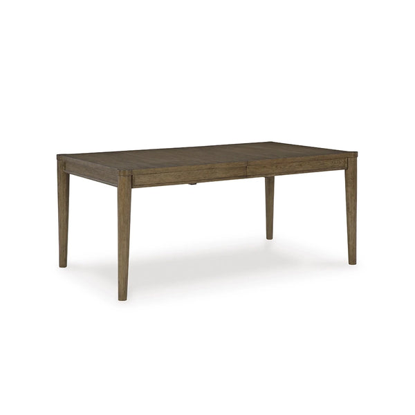 ADARNA DINING TABLE SET 10 CHAIRS - BROWN