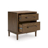 ROANHOWE NIGHTSTAND - BROWN