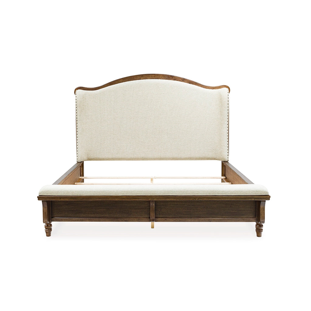 STURLAYNE NICERA BED KING SIZE (180*200CM) - BROWN