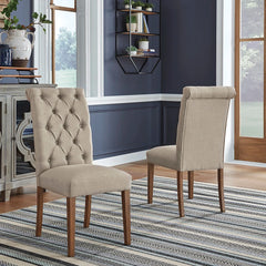 HARVINA DINING CHAIR BEIGE