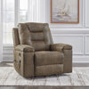 WINDSTADE ROCKER RECLINER - BROWN