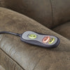 WINDSTADE ROCKER RECLINER - BROWN