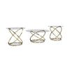 CRIMONTI COFFEE TABLE SET 3 PCS - GOLD