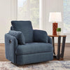 MODMAX SWIVEL GLIDER RECLINER - BLUE