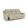 EVERESAST PASS SOFA RECLINER 3 SEATER - BEIGE