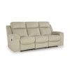 EVERESAST PASS SOFA RECLINER 3 SEATER - BEIGE