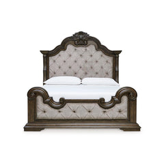 MAYLEE VANDENMORE BEDROOM SET WITHOUT WARDROBE KING SIZE (193 X 203 CM) - DARK BROWN