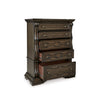 MAYLEE VANDENMORE BEDROOM SET WITHOUT WARDROBE KING SIZE (193 X 203 CM) - DARK BROWN