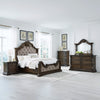 MAYLEE VANDENMORE BEDROOM SET WITHOUT WARDROBE KING SIZE (193 X 203 CM) - DARK BROWN