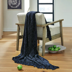 TAMISH BLUE THROW