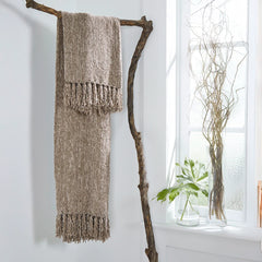TAMISH BEIGE THROW