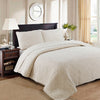 BEDDING SET OF 4 PCS KING - WHITE