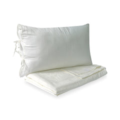BEDDING SET OF 4 PCS KING - WHITE