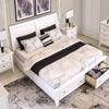 TRULANI BEDROOM SET KING SIZE (150*200CM) WHITE