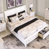 TRULANI BEDROOM SET KING SIZE (150*200CM) WITHOUT WARDROBE WHITE