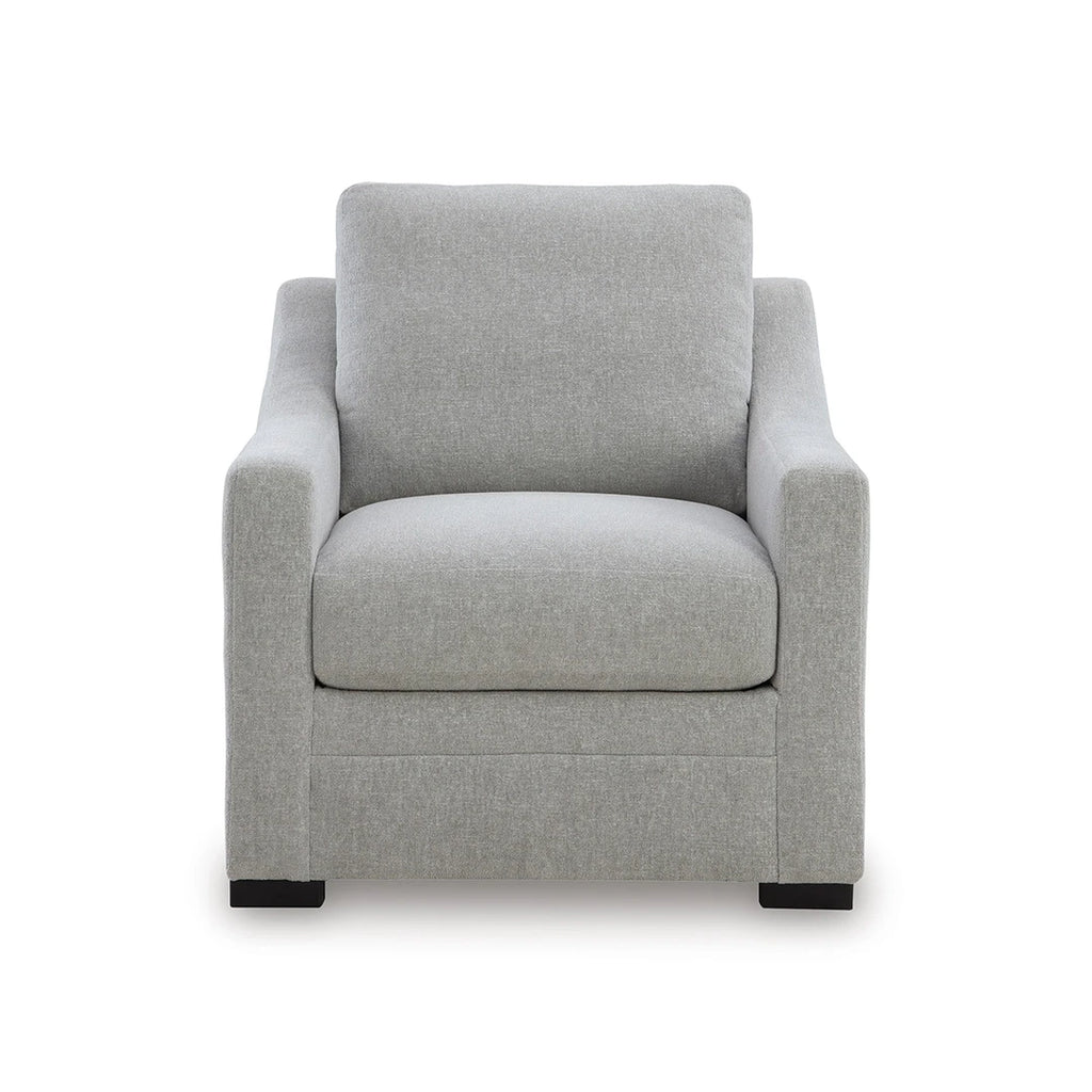 IVORY BROOK SOFA 1 SEATER - GREY