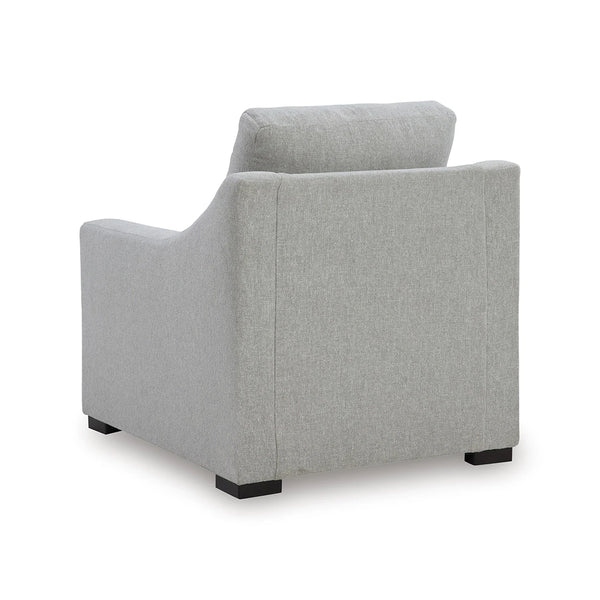 IVORY BROOK SOFA 1 SEATER - GREY