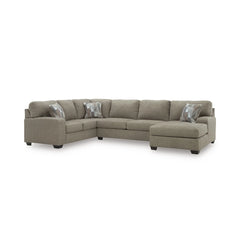 NEWELLEN SECTIONAL SOFA 4 PCS - GREY