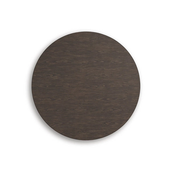 NEO DINING TABLE SET 4 CHAIRS - BROWN