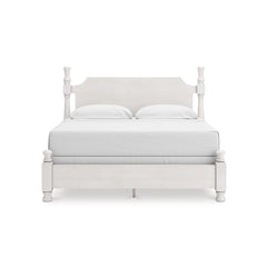 CHADWORTH VANDENMORE BEDROOM SET WITHOUT WARDROBE KING SIZE (193 X 203 CM) - ANTIQUE WHITE