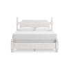 CHADWORTH VANDENMORE BEDROOM SET WITHOUT WARDROBE KING SIZE (193 X 203 CM) - ANTIQUE WHITE